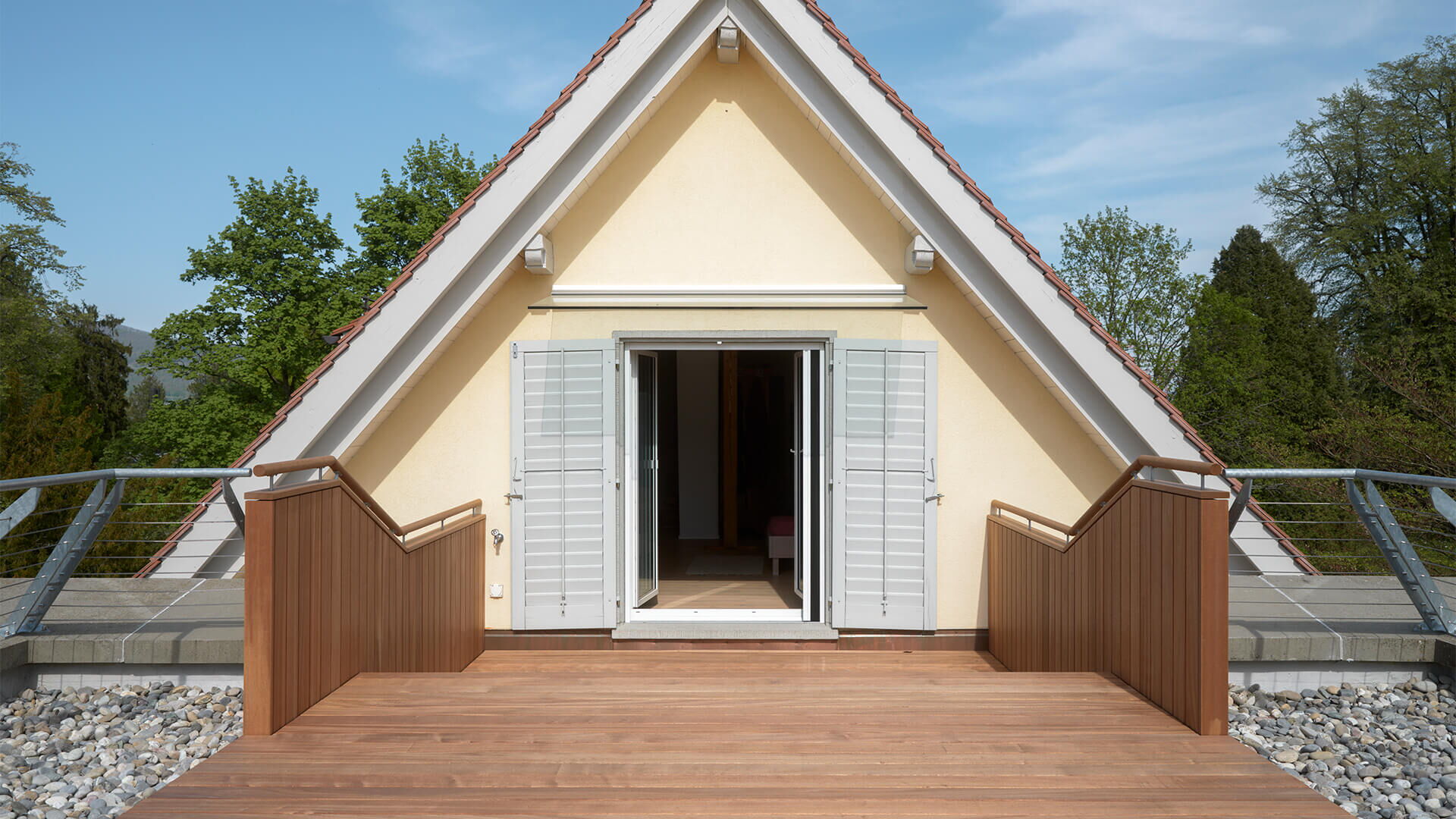 Dachterrasse, Aarau Brunner Zimmerei Holzbau GmbH